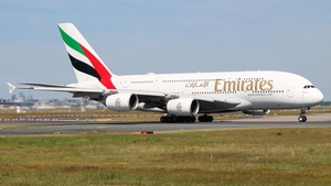 Photo of A6-EUF - Airbus A380-861 operated by Emirates