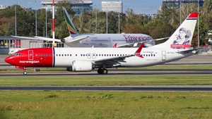 Photo of LN-FGJ - Boeing 737 MAX 8 operated by Norwegian Air Shuttle