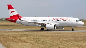 Photo of OE-LZO - Airbus A320-271N operated by Austrian Airlines